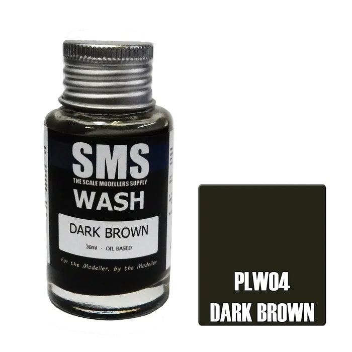 Airbrush Paint 30Ml Wash Dark Brown Scale Modellers Supply - LX2001 - Homewares, Outdoor, Phone Accessories, Cases, Speakers, Headphones + More -