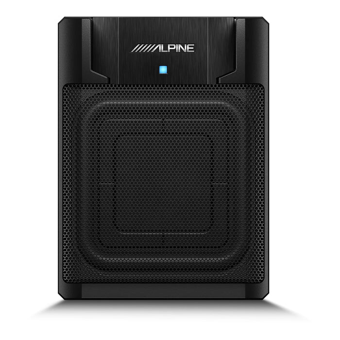Alpine (S Series) 7" Underseat Active Subwoofer 300W Max, 150W Rms