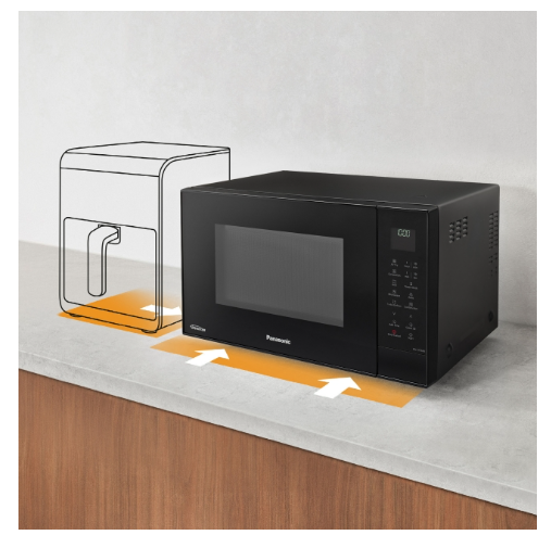 Panasonic 27L Air Fry Combi Convection Microwave - Black