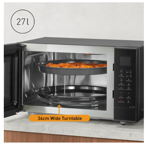 Panasonic 27L Air Fry Combi Convection Microwave - Black