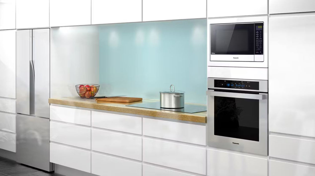 Panasonic 27L Flatbed Inverter 1000W Microwave - White NN-SF564WQPQ