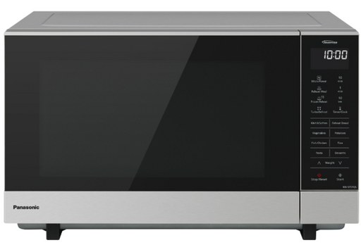 Panasonic 27L Flatbed Inverter Microwave - Silver