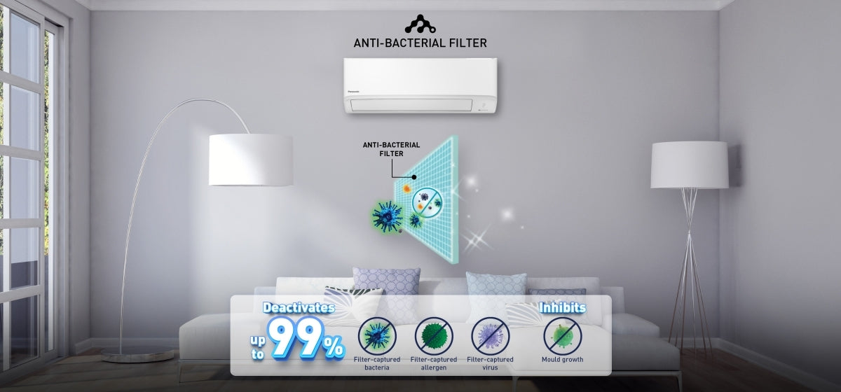 Panasonic 3.5 / 4.0kW Highwall Developer Indoor Unit Heat Pump Air Conditioner