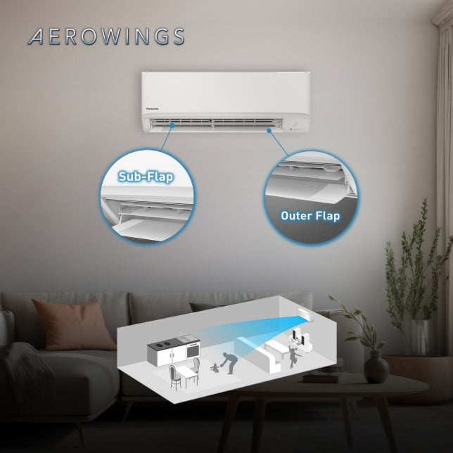 Panasonic 3.5 / 4.0kW Highwall Developer Indoor Unit Heat Pump Air Conditioner