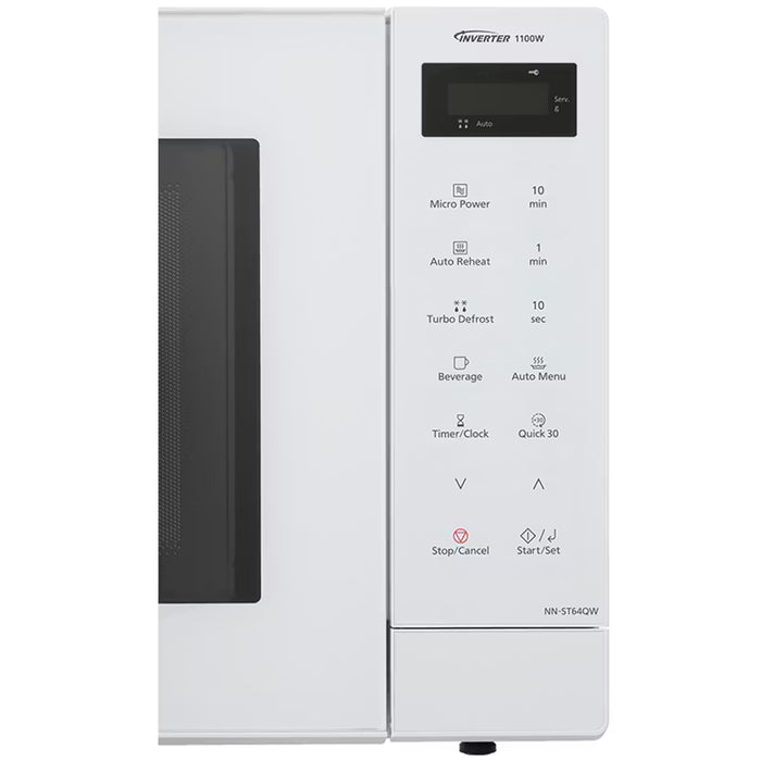 Panasonic 32L Solo Inverter Microwave - White