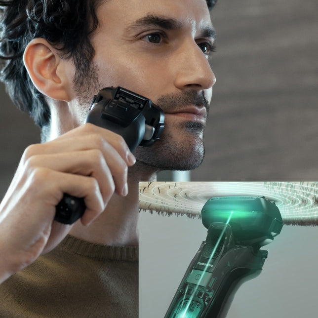 Panasonic 5-Blade Electric Shaver w/ Auto Cleaning / Charging Station - Black