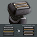 Panasonic 5-Blade Shaver w/ Auto Cleaning / Charging Station - Silver / Black