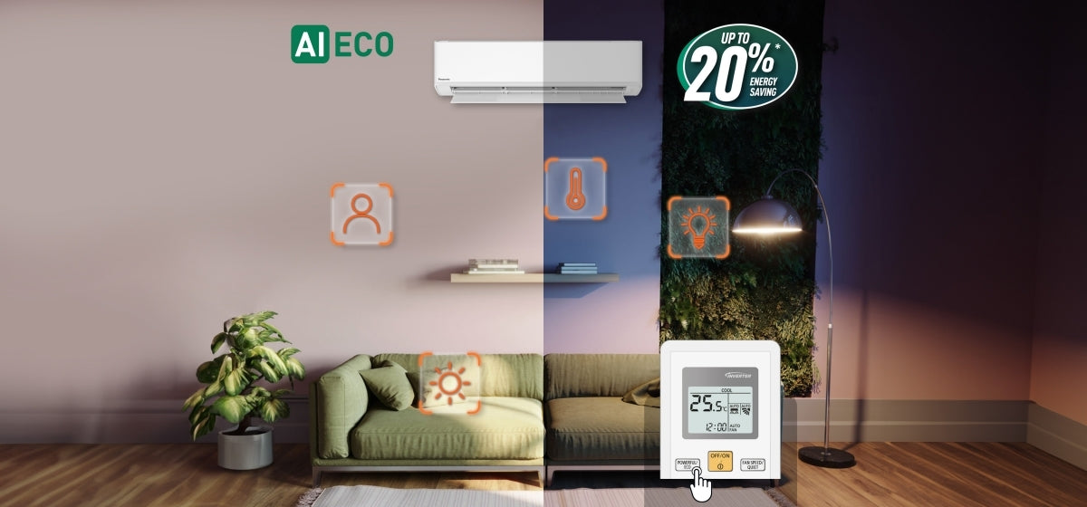 Panasonic 7.1 / 8.0kW Highwall Developer Indoor Unit Heat Pump Air Conditioner