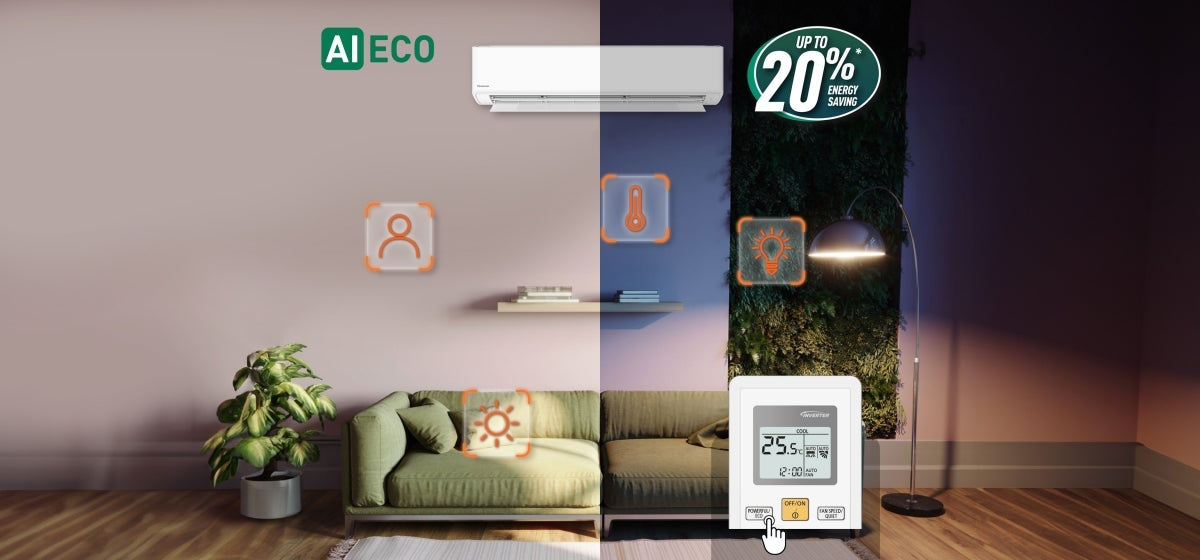 Panasonic 9.5 / 10.3kW Highwall Developer Indoor Unit Heat Pump Air Conditioner