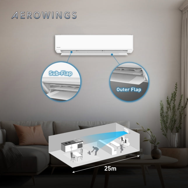 Panasonic 9.5 / 10.3kW Highwall Developer Indoor Unit Heat Pump Air Conditioner