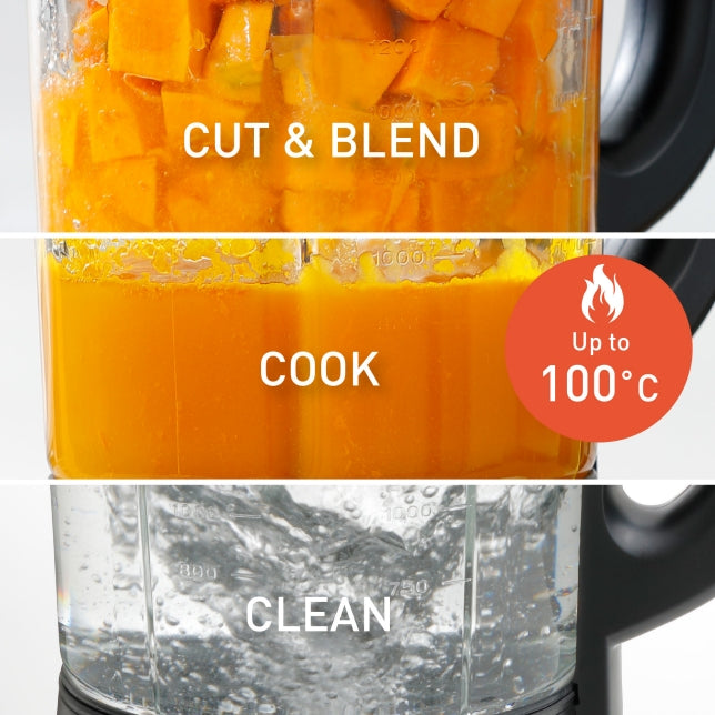 Panasonic All-in-One Hot & Cold Cooking Blender - Black