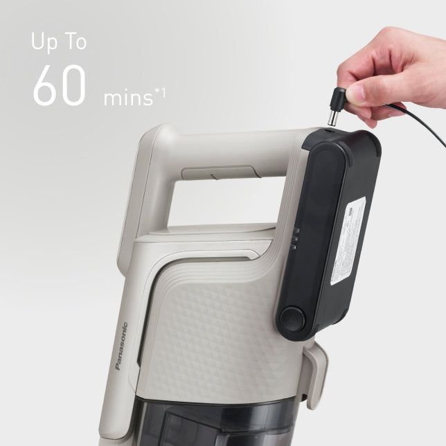 Panasonic Cordless Stick Vacuum Cleaner w/ Stand - Beige