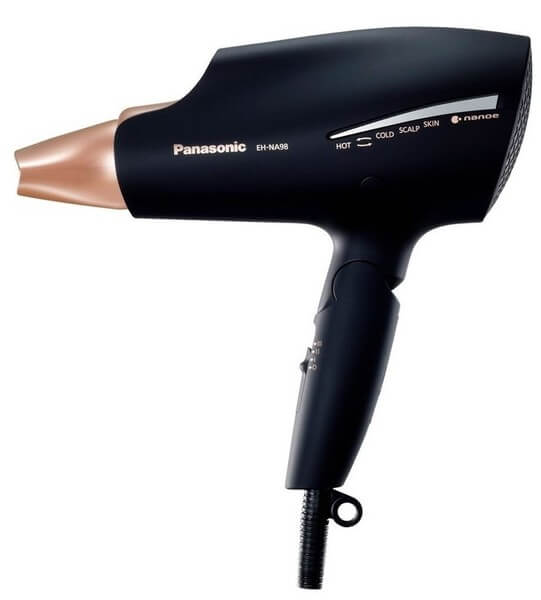 Panasonic Hair Dryer w/ Nanoe & Double Mineral Ions - Black / Rose Gold