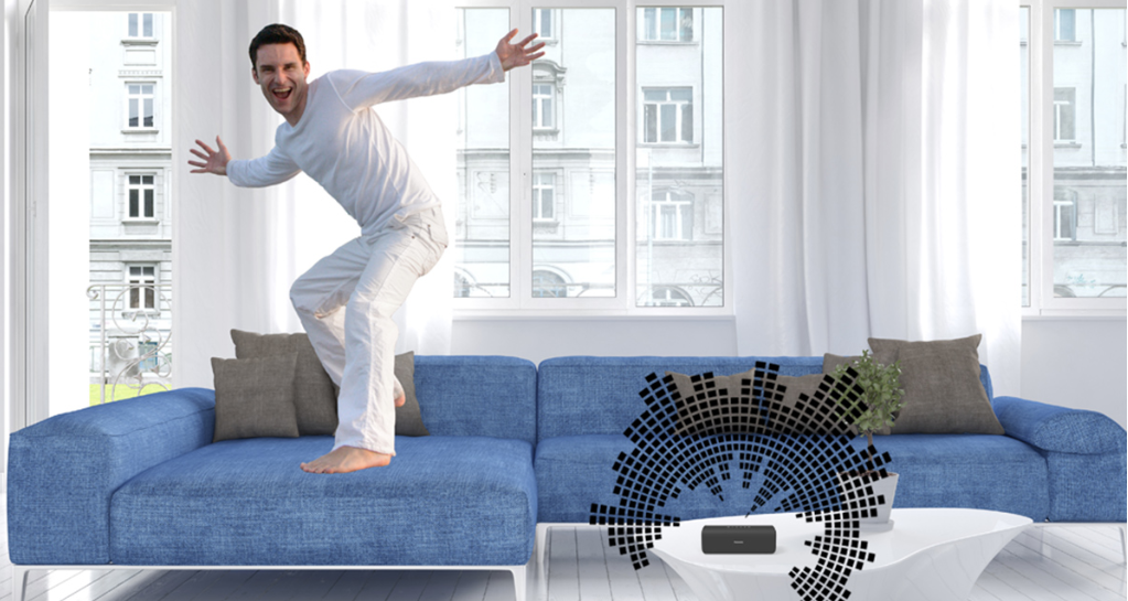 Panasonic NA07 Wireless Portable Bluetooth Speaker - Grey