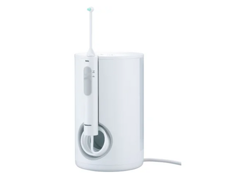 Panasonic Oral Irrigator w/ Orthodontic Nozzle & Ultrasonic Technology - White