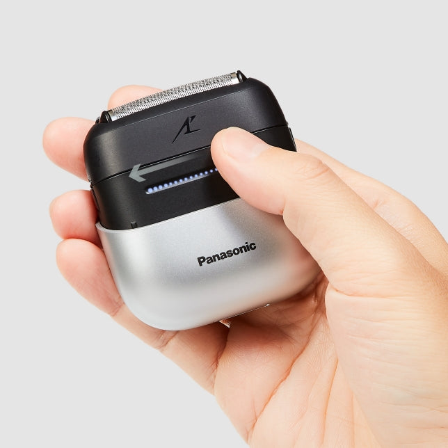 Panasonic Palm-Sized 3-Blade Electric Shaver - White