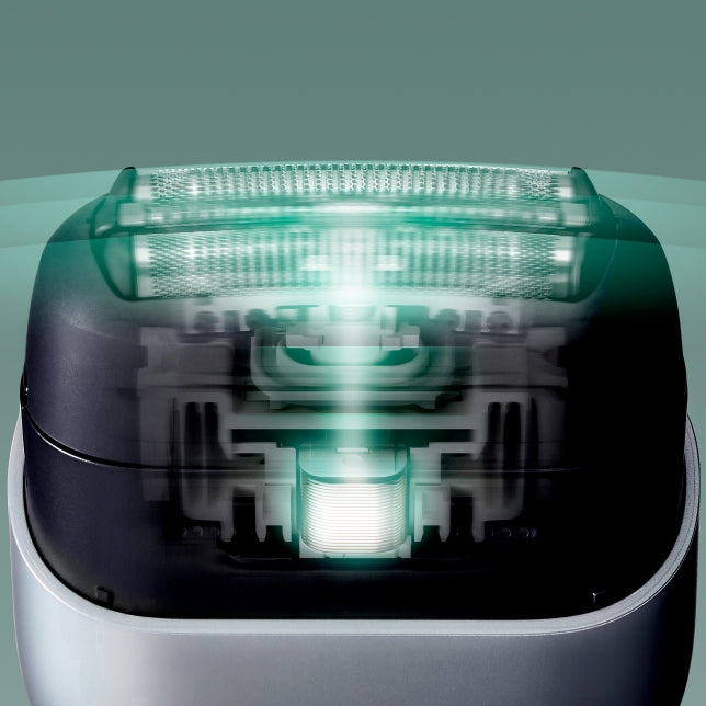 Panasonic Palm-Sized 3-Blade Electric Shaver - White