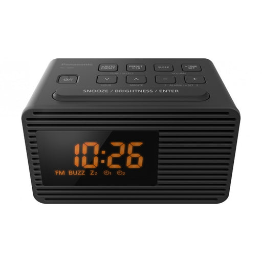 Panasonic RC-800 FM Clock Radio - Black