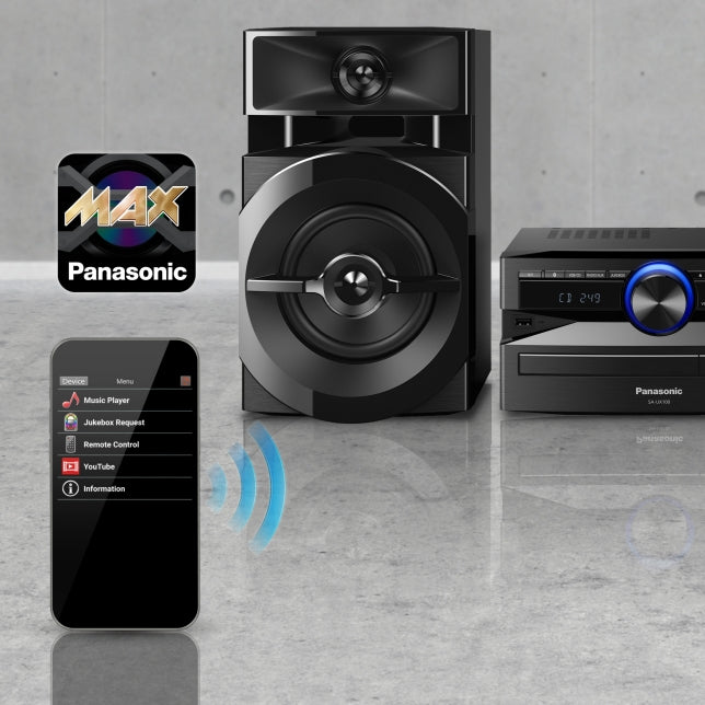 Panasonic SC-UX100 Mini System Party Speaker