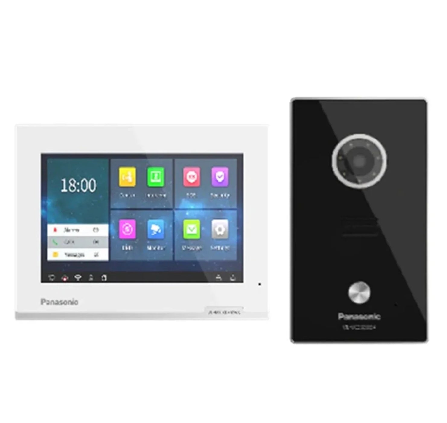 Panasonic VL-SC3235WX IP Video Intercom Kit Monitor + Doorstation Door ...