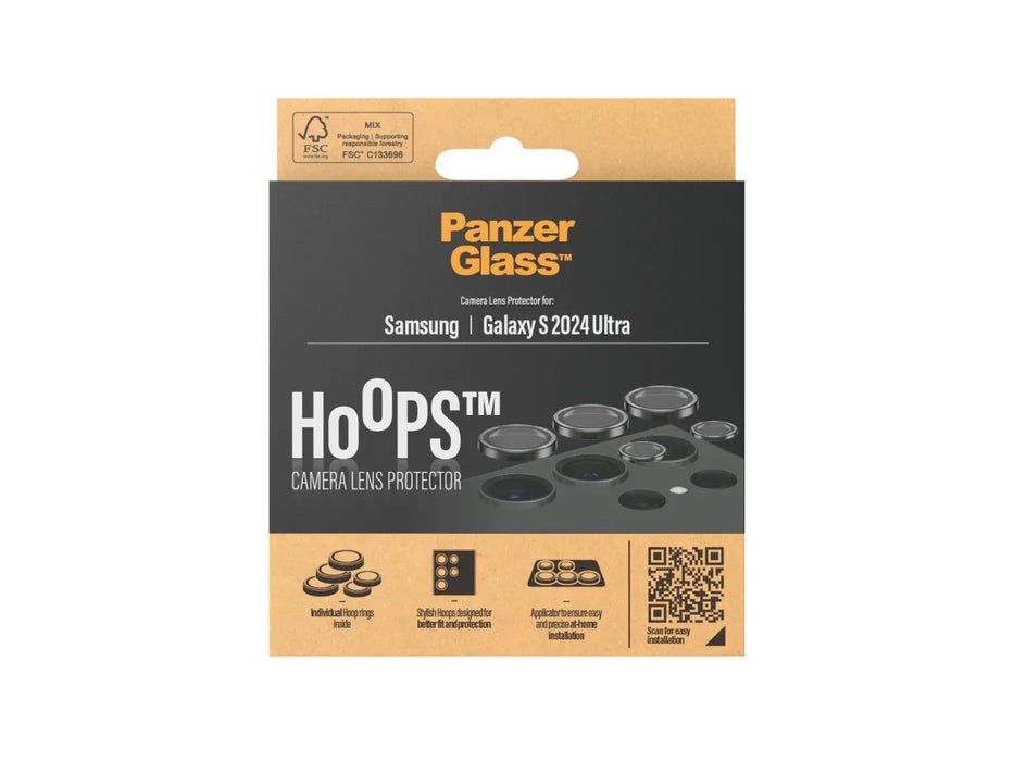 PanzerGlass Samsung Galaxy S24 Ultra Hoops Lens Protector - LX2001 - Homewares, Outdoor, Phone Accessories, Cases, Speakers, Headphones + More -