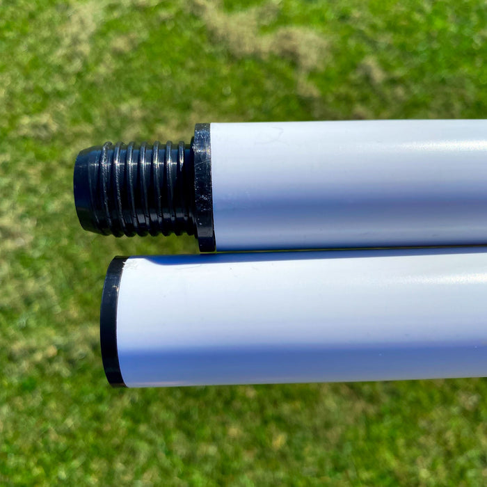 Paragon 2 piece Agility Poles - Set of 12 - White