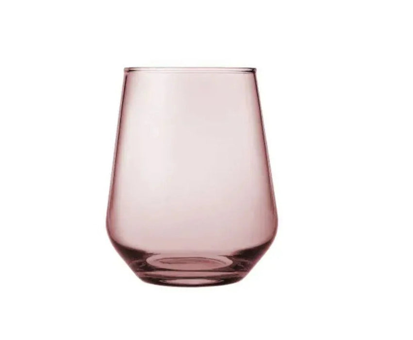 Pasabahce Glass Allegra Old Fashioned 425ml Pink - Set 6 - LX2001 - Homewares, Outdoor, Phone Accessories, Cases, Speakers, Headphones + More -