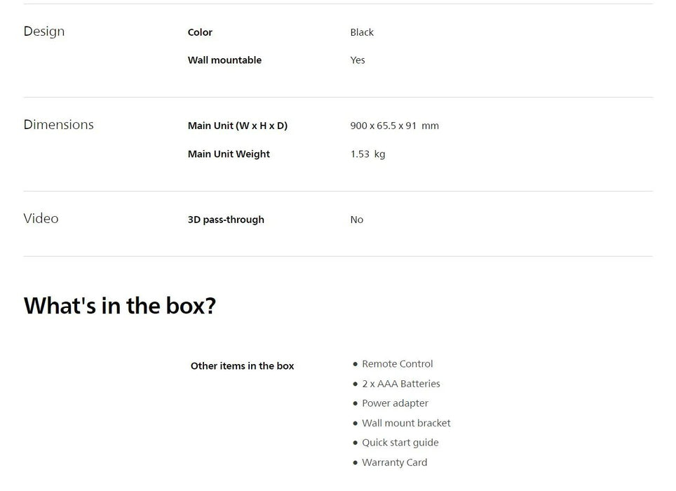 Philips TAB5105 TV Soundbar Speaker TAB5105 - LX2001 - Homewares, Outdoor, Phone Accessories, Cases, Speakers, Headphones + More -