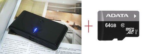 Battery Charger Power Bank 20,000 MAH 64GB MicroSD