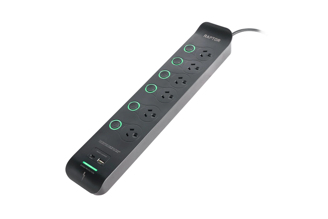 Jackson Raptor 6 Outlet Full Control 45W Pd Powerboard - LX2001 - Homewares, Outdoor, Phone Accessories, Cases, Speakers, Headphones + More -