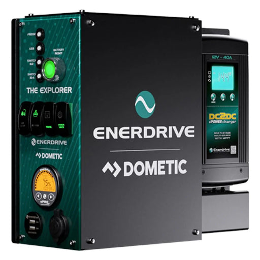 Enerdrive Explorer Power System Left Mount 40Dc Inc Epro+ - LX2001 - Homewares, Outdoor, Phone Accessories, Cases, Speakers, Headphones + More -