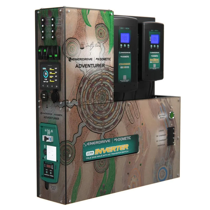 Enerdrive Adventurer Power System Right Mount 40Ac 40Dc 2000X Inc Simarine - LX2001 - Homewares, Outdoor, Phone Accessories, Cases, Speakers, Headphones + More -