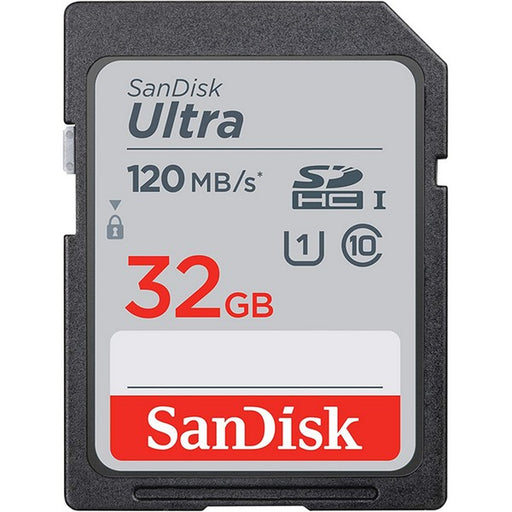 Sandisk SD Card ULTRA SDHC 32GB UP TO 120MB/S SD CARD CLASS 10