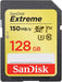 Sandisk Extreme SDXC 128GB UP TO 150MB/S SD CARD CLASS 10 U3 V30