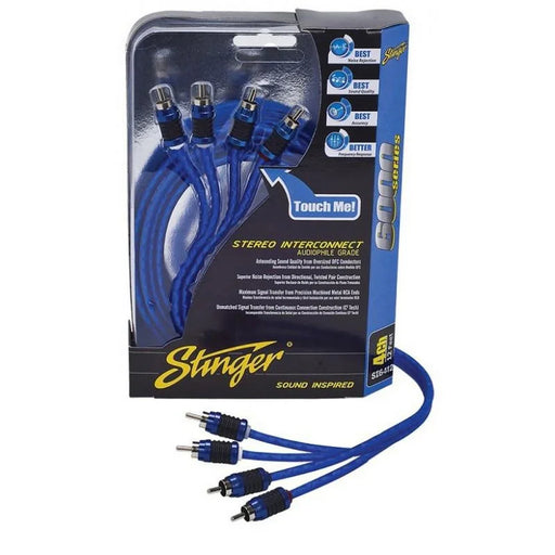 CONNECTS2 STINGER 5 METER OF 4-CHANNEL 6000 SERIES RCA CABLE - LX2001 - Homewares, Outdoor, Phone Accessories, Cases, Speakers, Headphones + More -