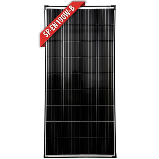 Enerdrive Solar Panel - 190W Mono Black - LX2001 - Homewares, Outdoor, Phone Accessories, Cases, Speakers, Headphones + More -
