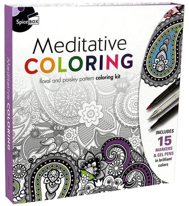 Sketch Plus Deluxe Meditative Coloring