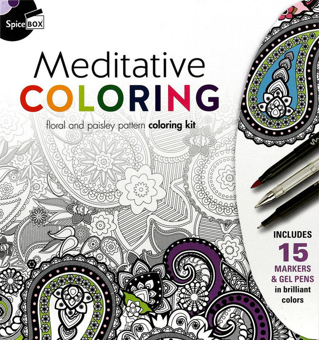 Sketch Plus Deluxe Meditative Coloring