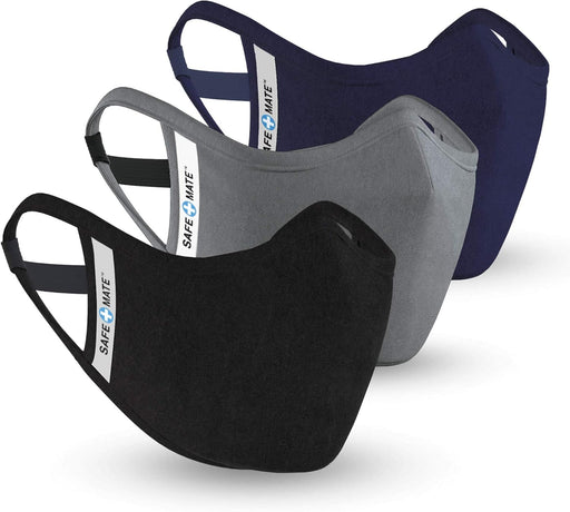 Safe+Mate x Case-Mate Cloth Face Mask Washable & Reusable - Adult L XL 3pcs