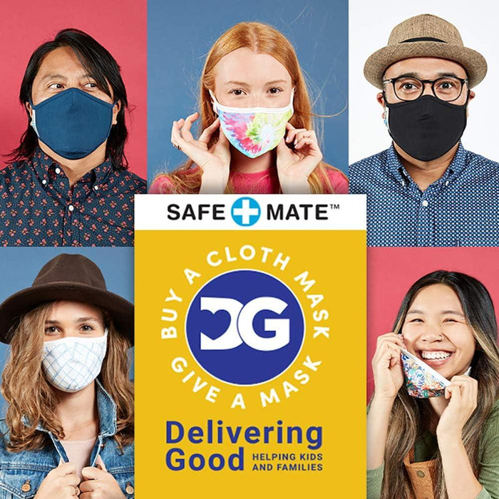 Safe+Mate x Case-Mate Cloth Face Mask Washable & Reusable - Adult L XL 3pcs - LX2001 - Homewares, Outdoor, Phone Accessories, Cases, Speakers, Headphones + More -