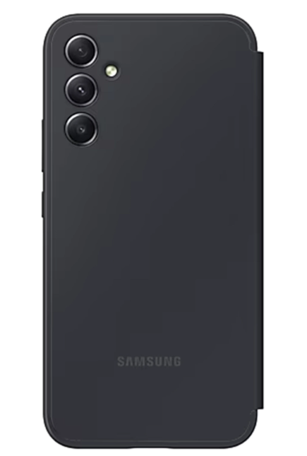 Samsung Galaxy A34 6.6" 5G (2023) Smart View Wallet Cover Case - Black