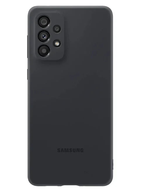 Samsung Galaxy A73 5G 6.7" Silicone Cover Case - Black - LX2001 - Homewares, Outdoor, Phone Accessories, Cases, Speakers, Headphones + More -