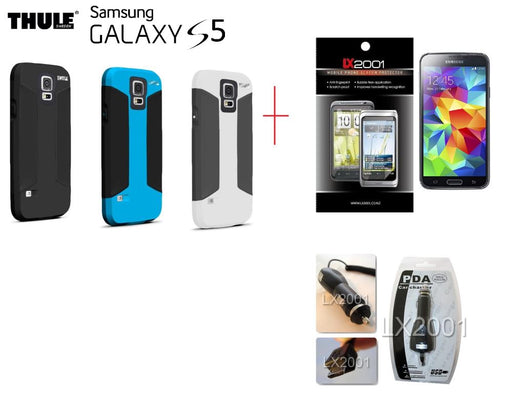 Samsung S5 Rugged Case THULE + Car Charger