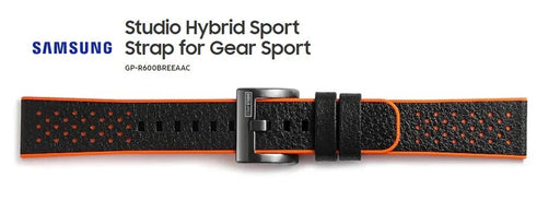 Samsung Studio Hybrid Sport Strap for Gear Sport Watch - Orange GP-R600BREEAAC - LX2001 - Homewares, Outdoor, Phone Accessories, Cases, Speakers, Headphones + More -