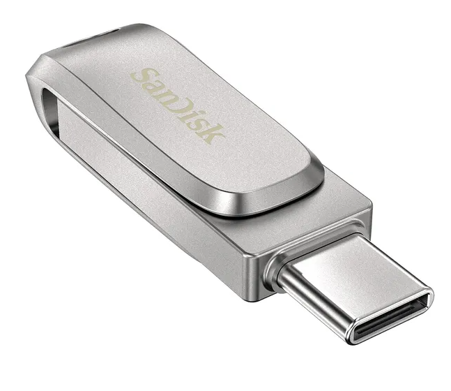 SanDisk Ultra Dual USB-C 64GB Luxe Flash Drive SDDDC4-064G-G46