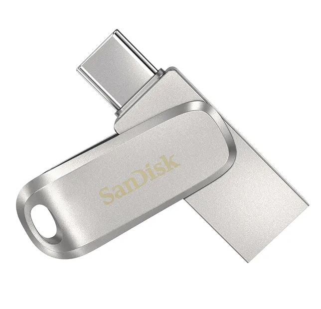 SanDisk Ultra Dual USB-C 64GB Luxe Flash Drive SDDDC4-064G-G46