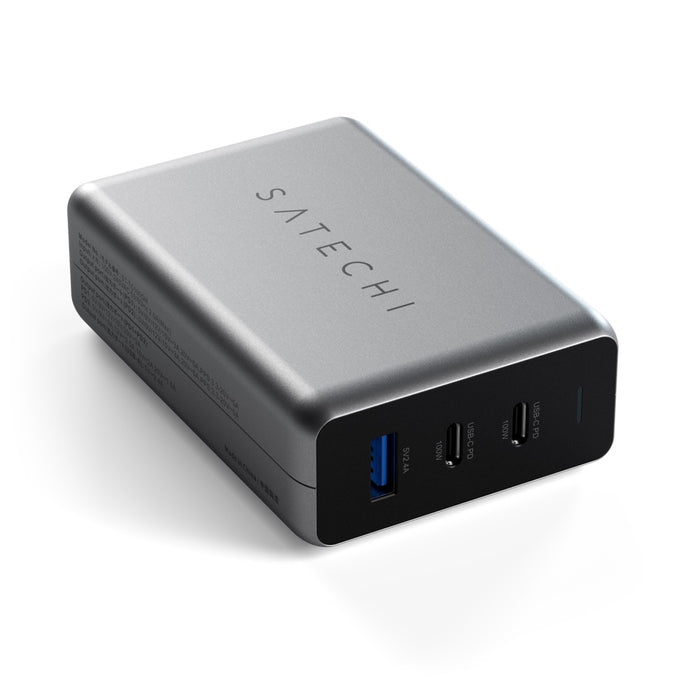 Satechi 100W USB-C PD GaN Compact Wall Charger ST-TC100GM-AU 879961009250