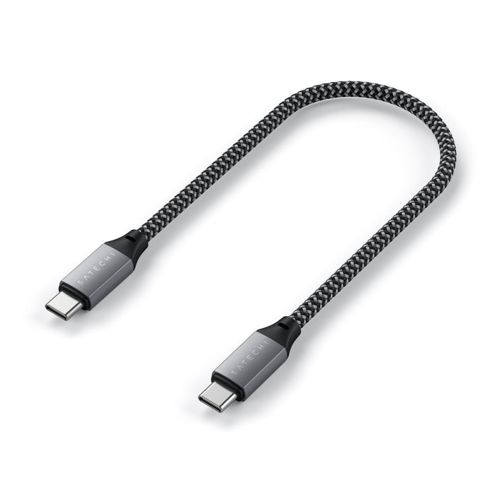 Satechi USB-C to USB-C Short 25cm Cable - Space Grey ST-TCC10M 879961009014