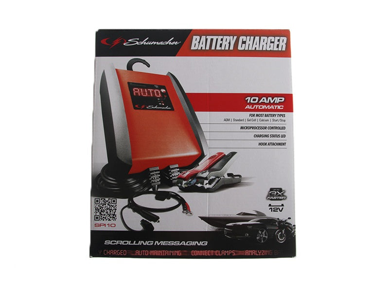 Schumacher Battery Charger 12V 10A AND Maintainer FOR AGM SLA GEL CELL SPI10
