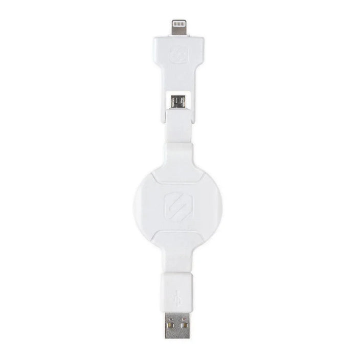 Scosche 2-in-1 micro USB and Lightning Cable I2MRW - LX2001 - Homewares, Outdoor, Phone Accessories, Cases, Speakers, Headphones + More -